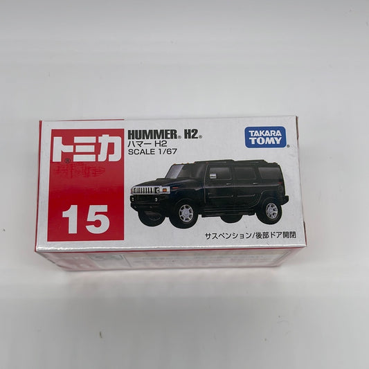 Tomica (Takara Tomy) - Standard - #15 - Hummer H2 - Black