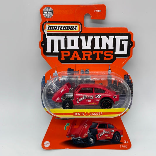 Matchbox Collectors Moving Parts Series - Henry J. Gasser - Red