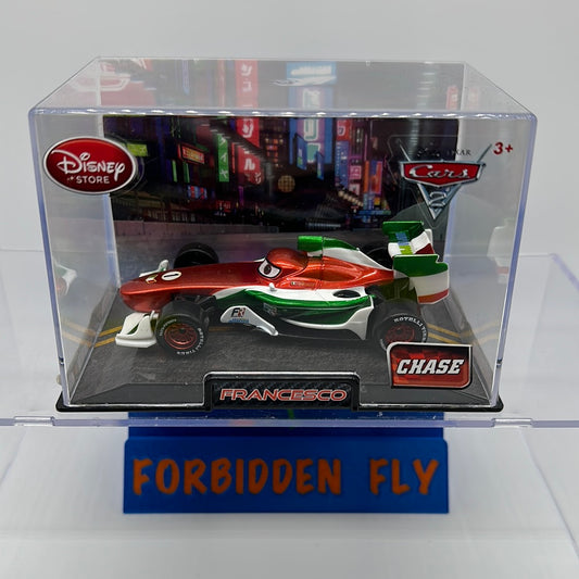 Disney Pixar Cars Movie - Disney Store Parks 1:43 Exclusive - Chase Metallic Francesco Bernoulli