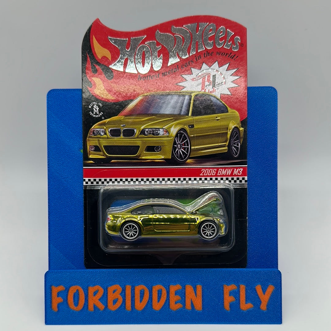 Hot Wheels RLC Red Line Club - 2021 Release - Gold 2006 BMW M3