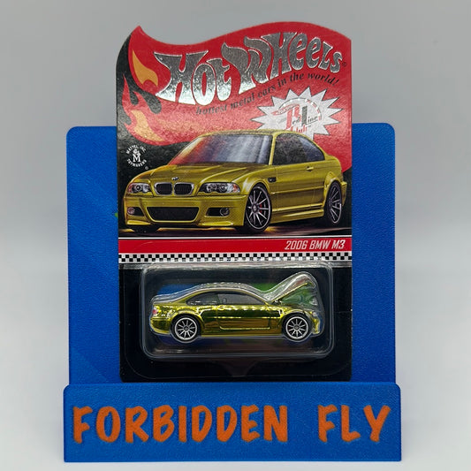 Hot Wheels RLC Red Line Club - 2021 Release - Gold 2006 BMW M3