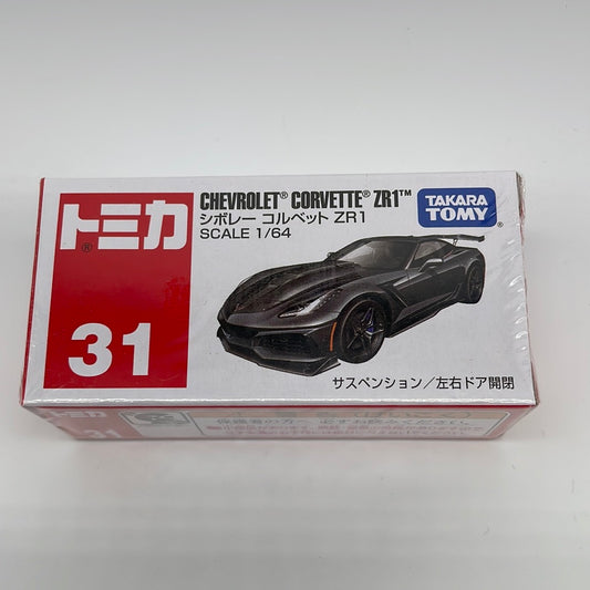 Tomica (Takara Tomy) - Standard - #31 - Chevrolet Corvette ZR1 - Black