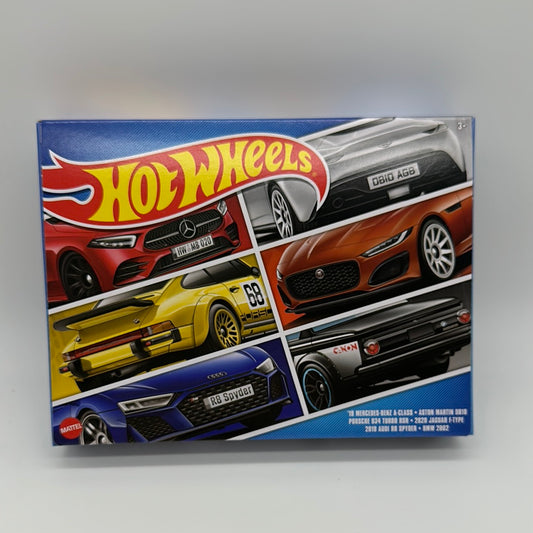 Hot Wheels - 2023 European Imports - Themed Boxed Set - Mix G - Pack of 6