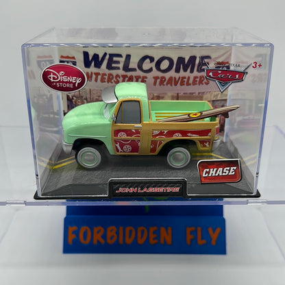 Disney Pixar Cars Movie - Disney Store Parks 1:43 Exclusive - Chase John Lassetire (Truck w/ Surfboard)