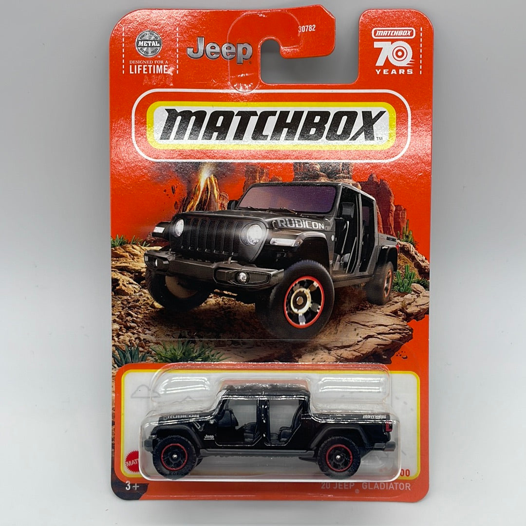 Matchbox - 2023 Mainline - ‘20 Jeep Gladiator - Black - # 41/100