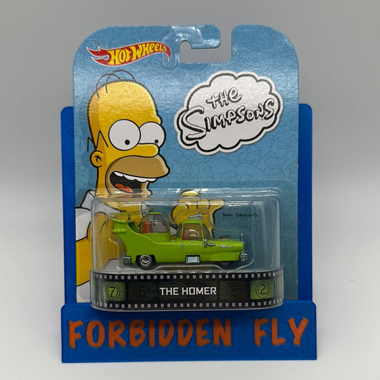 Hot Wheels 2013 Retro Entertainment Premium - The Simpsons - The Homer (Movie Reel Packaging)