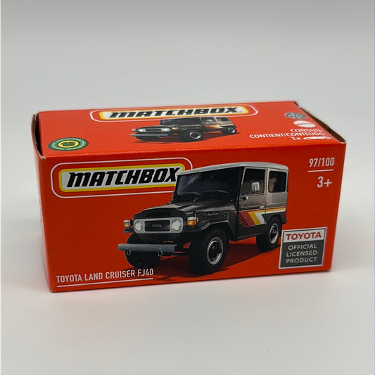 Matchbox Power Grabs - #97/100 - Toyota Land Cruiser FJ40