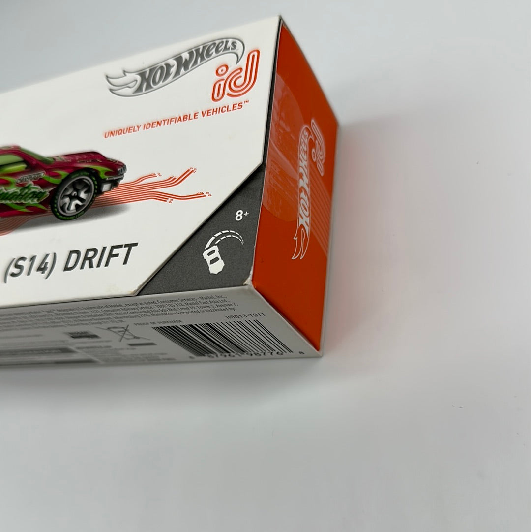 Hot Wheels Boxed Series 2 ID Car - Drift Domination - Nissan Silvia (S14) Drift