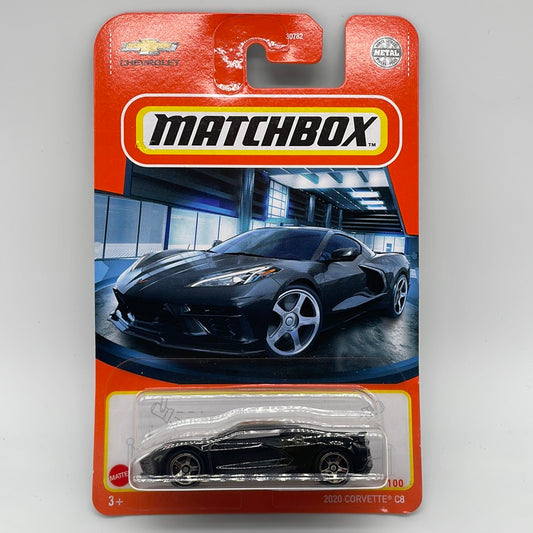 Matchbox - 2022 Mainline #20/100 - 2020 Corvette C8 - Black