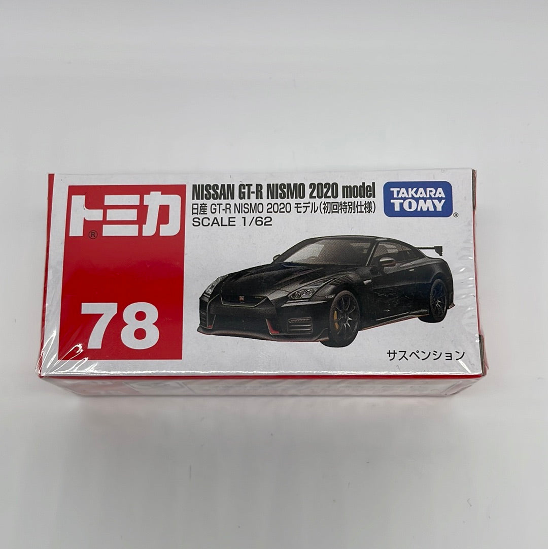 Tomica (Takara Tomy) - Standard - #78 - Nissan GT-R Nismo 2020 Model - Black