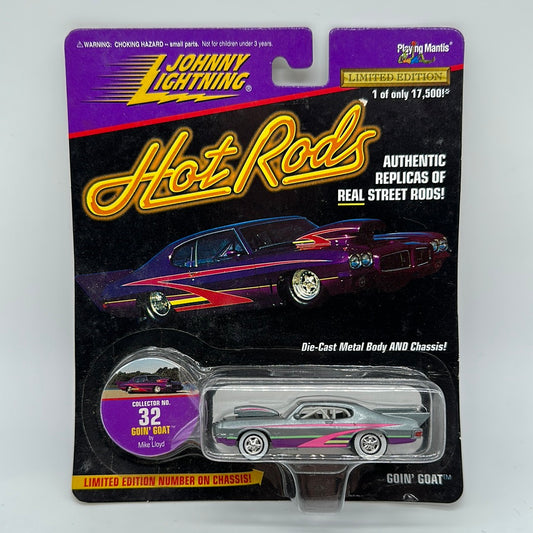 Johnny Lightning - Hot Rods - Collector # 32 - Goin’ Goat - Silver