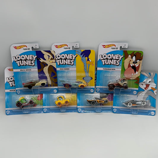 Hot Wheels Character Cars - 2023 Looney Tunes Character Cars Complete Set of 7