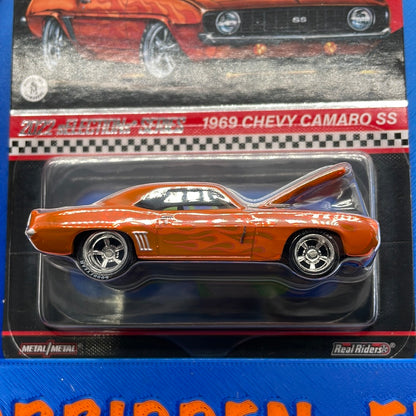 Hot Wheels RLC Red Line Club - 2022 Selections Series - 1969 Chevy Camaro SS - Orange