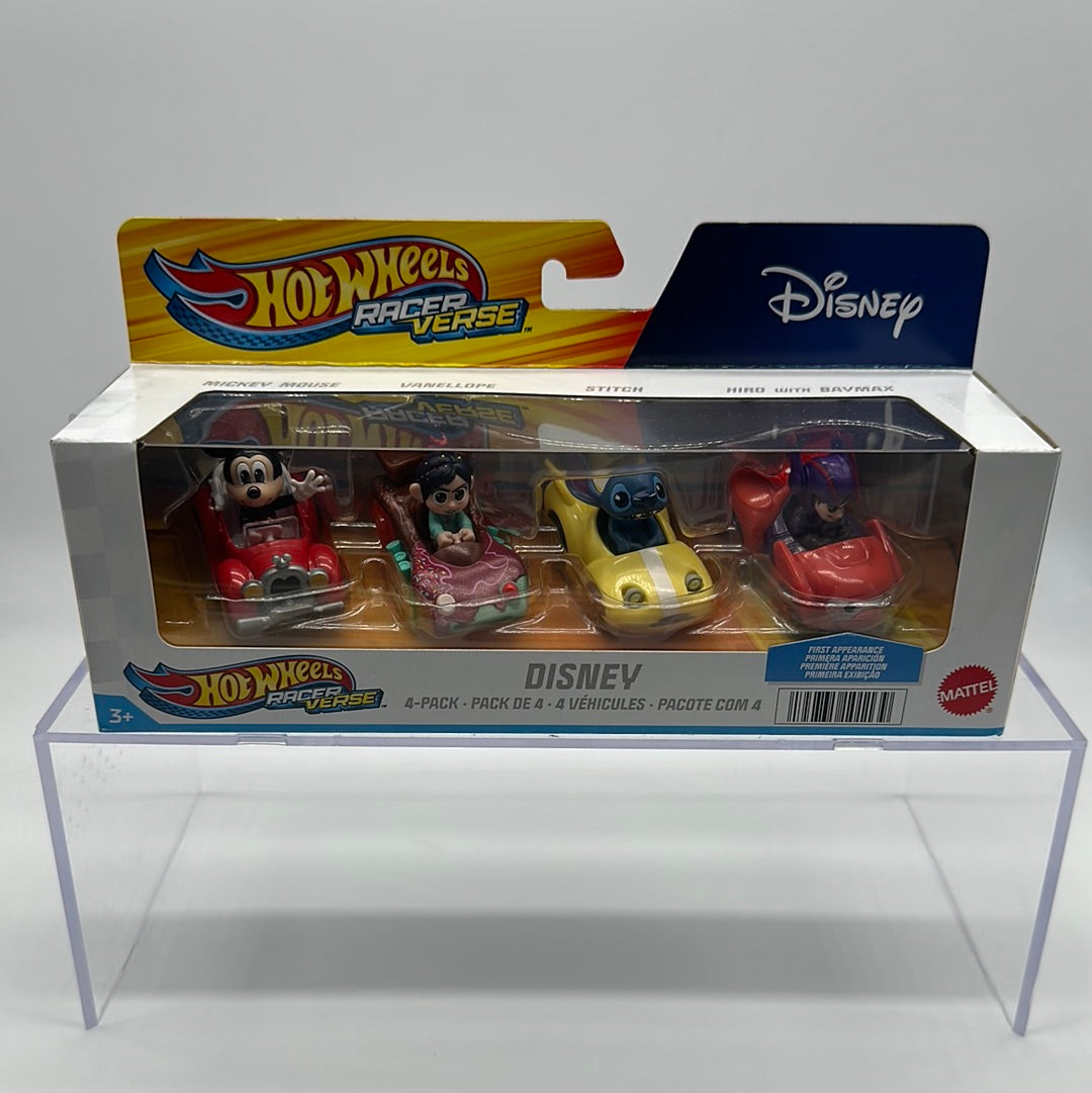 Hot Wheels - 2023 Racer Verse - Disney 4 Pack