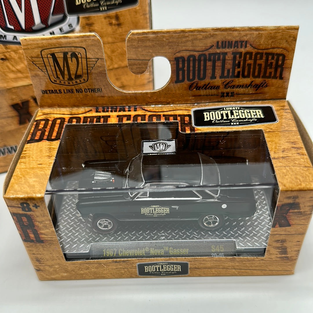 M2 Machines Acrylic Boxed Car Set - 2021 Lunati Bootlegger Series - Complete Set of 6