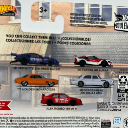 Hot Wheels Premium - Wal Mart Boulevard Series Mix L (#51 -55) Set of 5