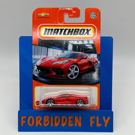 Matchbox - Mainline #40/100 - Red 2020 Corvette C8