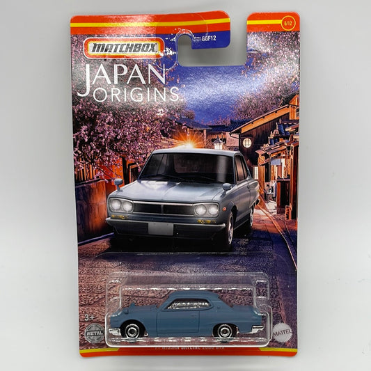 Matchbox - Japan Origins Series (#6/12) - ‘71 Nissan Skyline 2000 GTX - Blue