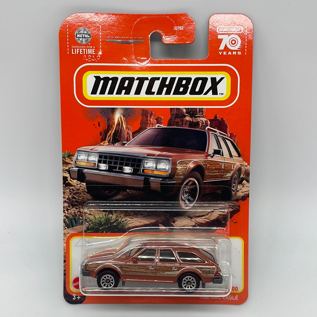 Matchbox - 2023 Mainline - 1980 AMC Eagle - Brown - # 11/100