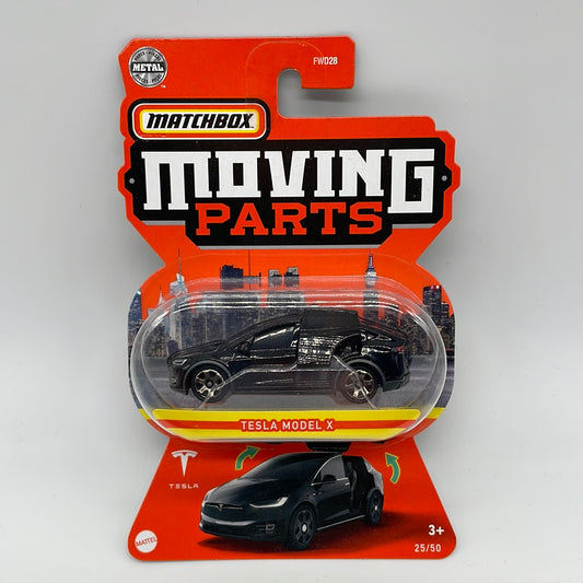 Matchbox Collectors Moving Parts Series - Tesla Model X - Black