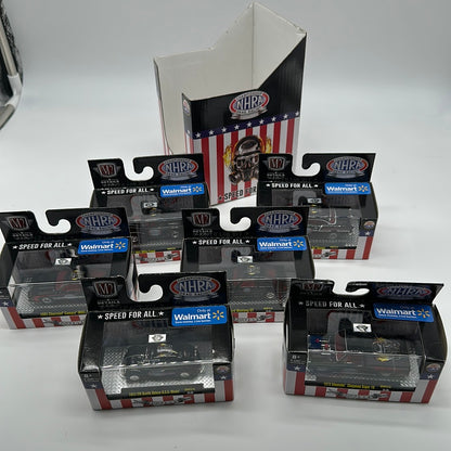 M2 Machines Acrylic Boxed Car Set - Walmart Exclusive 2021 NHRA Series - Complete Set of 6