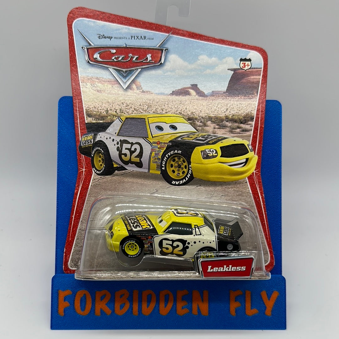 Disney Pixar Cars Movie - 2005 Original Desert Series - Piston Cup Racer #52 Leakless