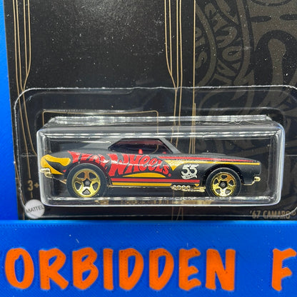 Hot Wheels Mainline - 2023 55th Anniversary - Wave 2 - Black & Gold - ‘67 Camaro