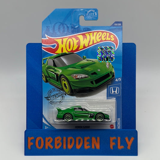 Hot Wheels Mainline - Factory Stickered 2020 N Case - Green Honda S2000