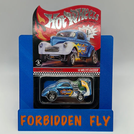 Hot Wheels RLC Red Line Club - 2020 Release - Selections Series Blue ‘41 Willy’s Gasser
