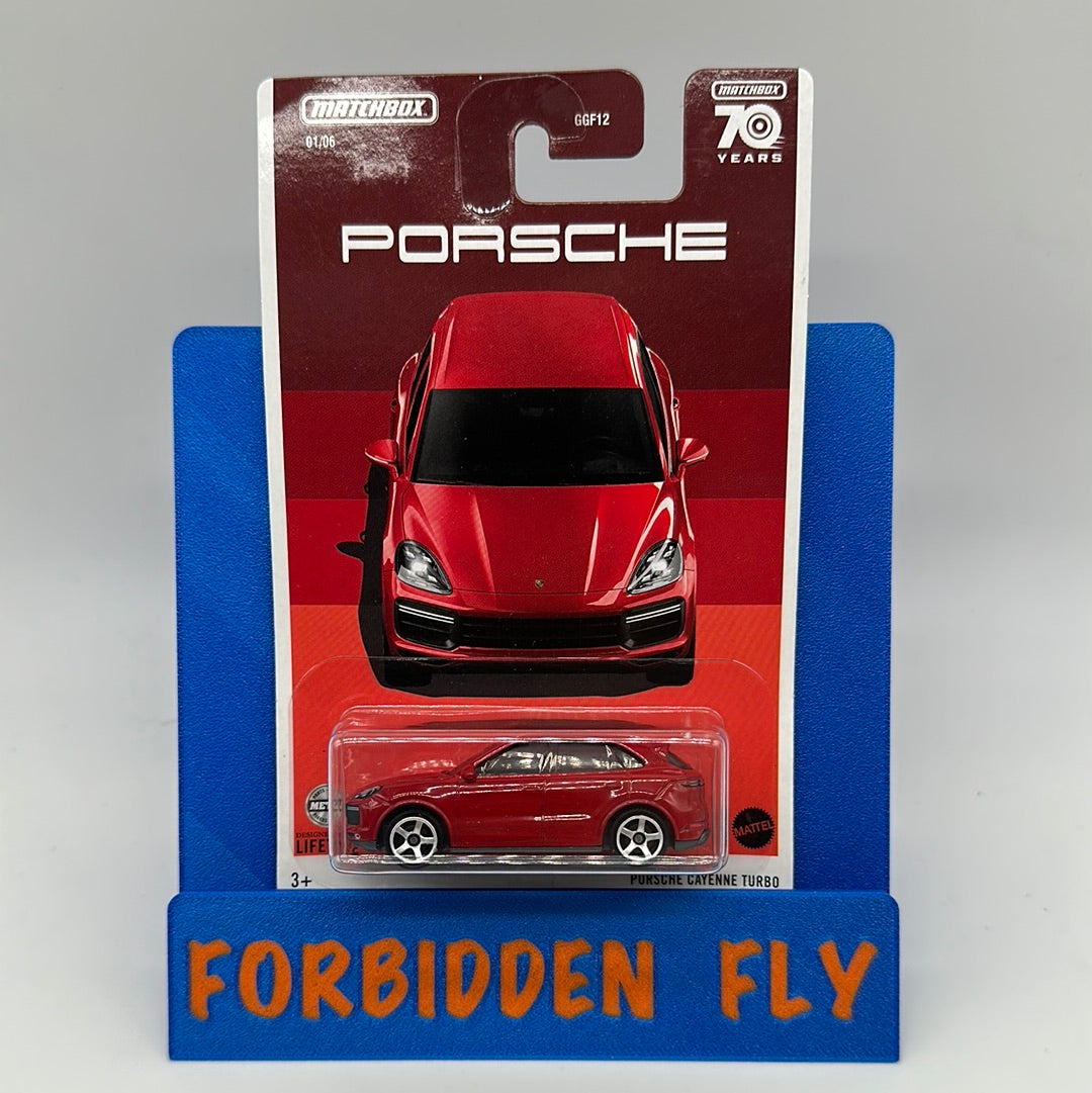 Matchbox - 2023 Porsche 70 Years Series Walmart Exclusive - #1/6 Porsche Cayenne Turbo