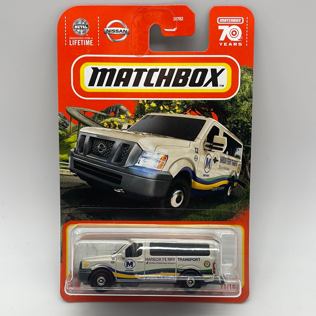 Matchbox - 2023 Mainline - Nissan NV Van - White - # 71/100