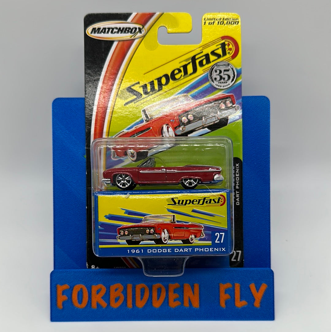 Matchbox Superfast (Collectors) 35th Anniversary - #27 - 1961 Dodge Dart Phoenix