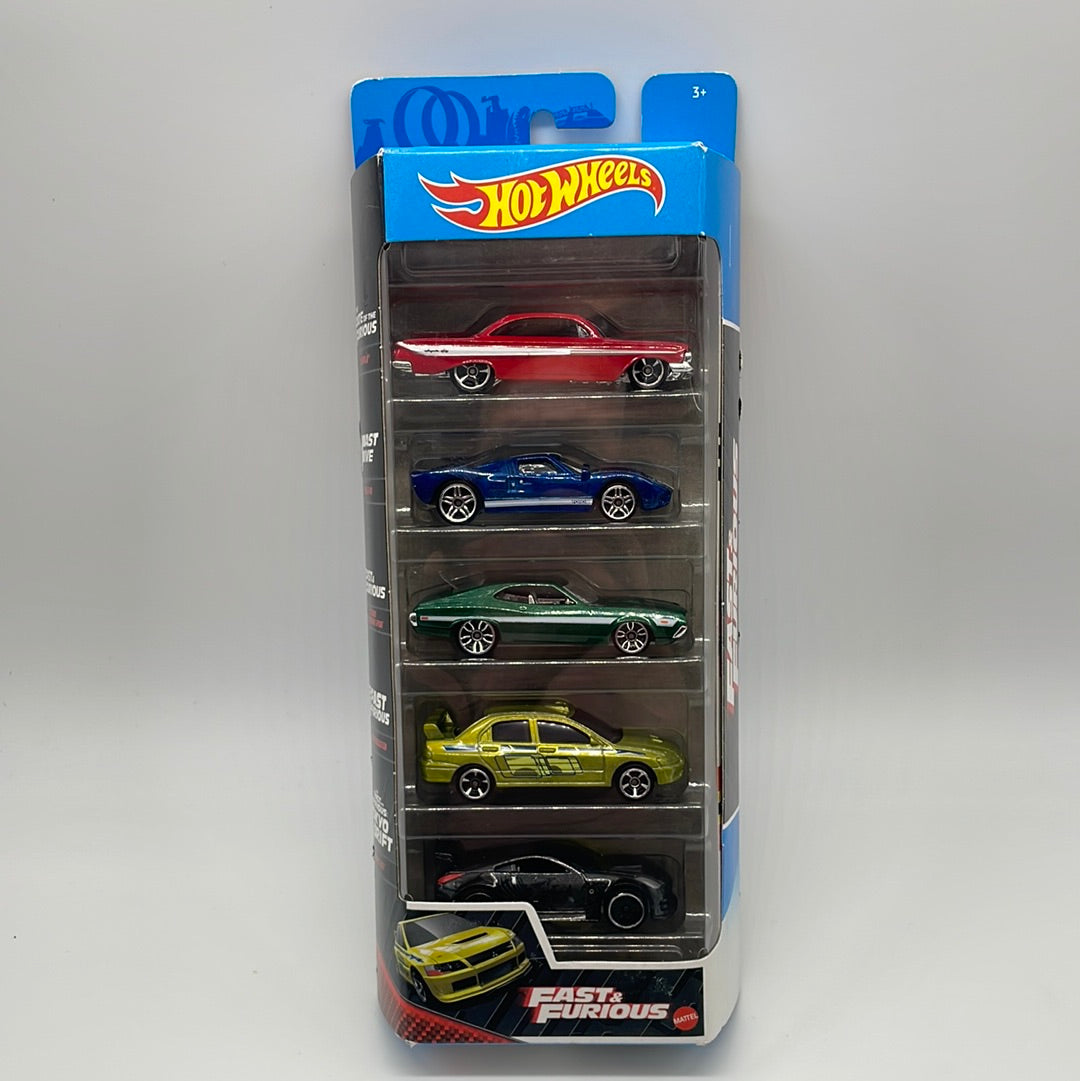 Hot Wheels 5 Pack - 2021 Fast & Furious