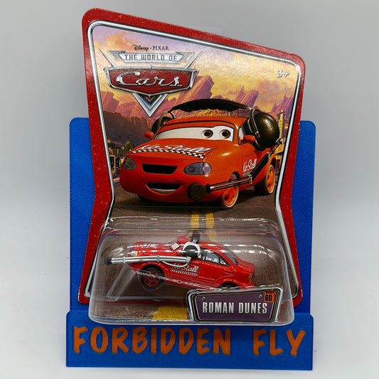 Disney Pixar Cars Movie - World of Cars - Roman Dunes (No Stall Chief w/ Headset)