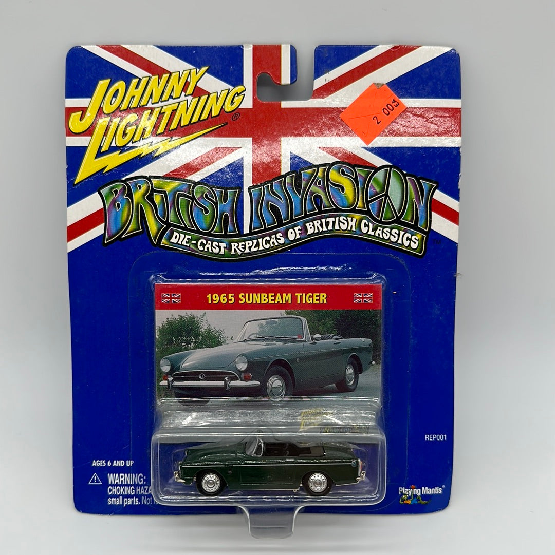 Johnny Lightning - British Invasion - 1965 Sunbeam Tiger - Green