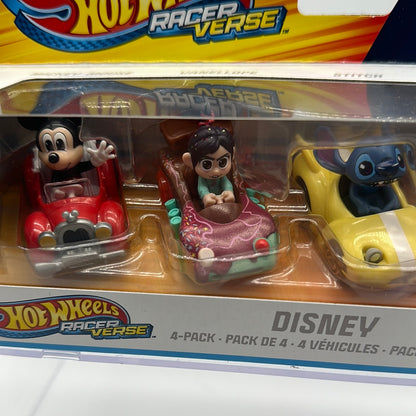 Hot Wheels - 2023 Racer Verse - Disney 4 Pack