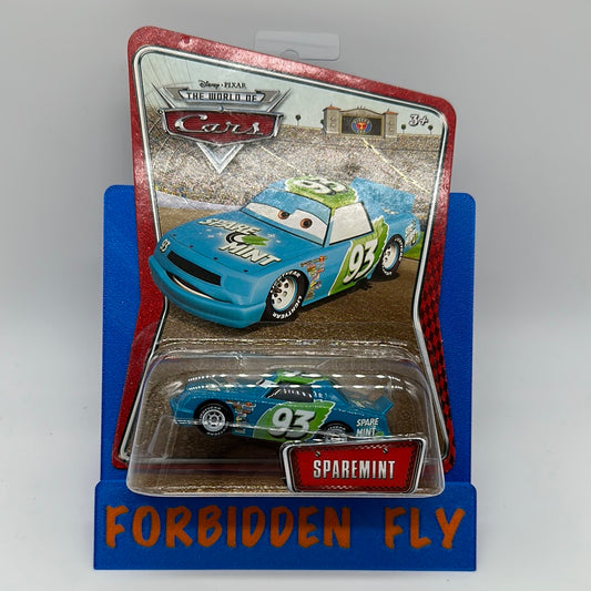 Disney Pixar Cars Movie - World of Cars - Piston Cup Racer #93 Sparemint