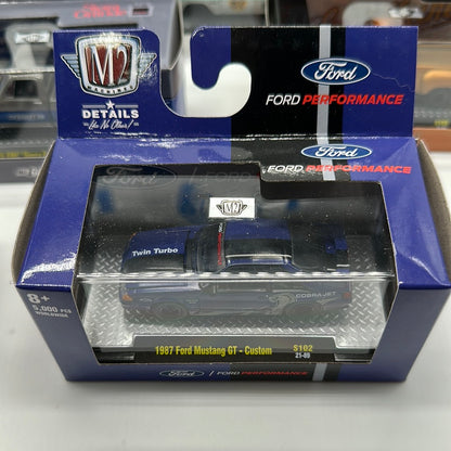 M2 Machines Acrylic Boxed Car Set - Hi-Performance S102 Series - Complete Set of 6