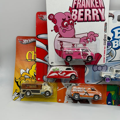 Hot Wheels Premium - Pop Culture General Mills Cereal Series - Set of 9