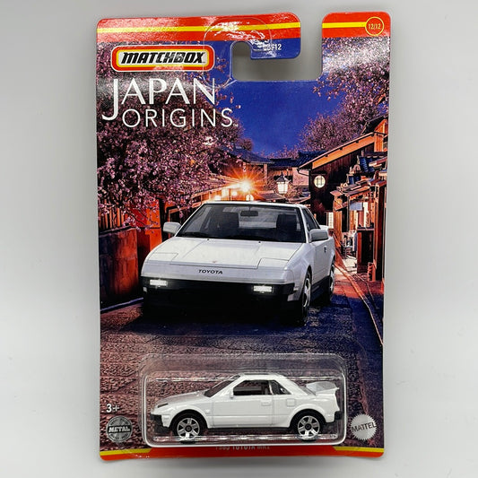Matchbox - Japan Origins Series (#12/12) - 1985 Toyota MR2 - White