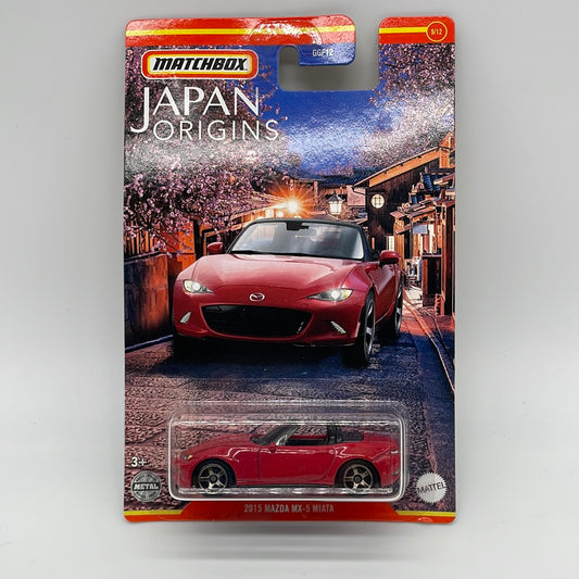 Matchbox - Japan Origins Series (#9/12) - 2015 Mazda MX-5 Miata - Red