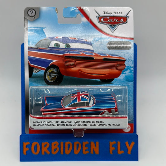 Disney Pixar Cars Movie - Special Edition - Metallic Union Jack Ramone