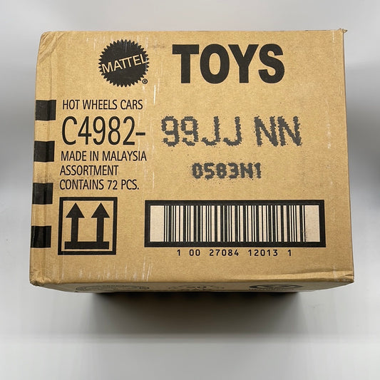 Hot Wheels - Factory Sealed International Cards Mainline Case of 72 - 2023 J Case