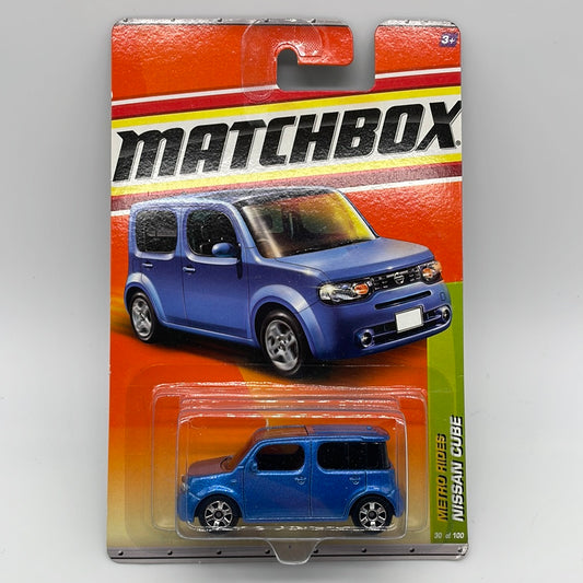 Matchbox - 2011 Mainline - Nissan Cube - Blue - # 30/100