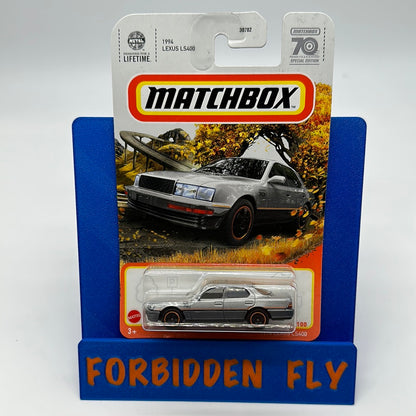 Matchbox - 2023 Mainline #93/100 - 1994 Lexus LS400 - Silver