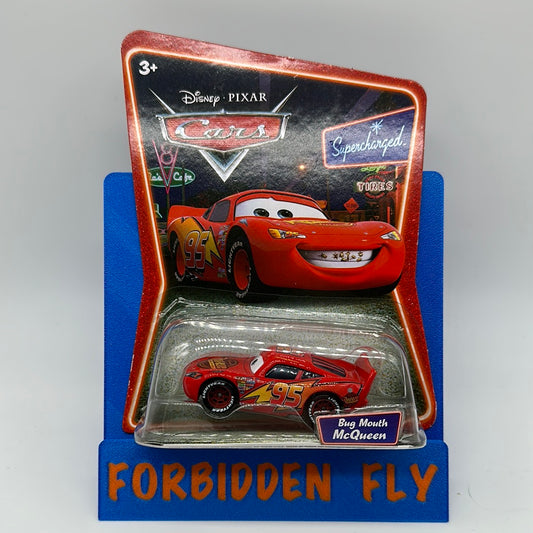 Disney Pixar Cars Movie - Supercharged - Bug Mouth Lightning McQueen