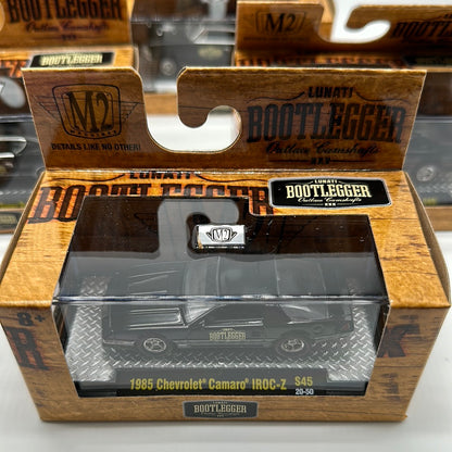 M2 Machines Acrylic Boxed Car Set - 2021 Lunati Bootlegger Series - Complete Set of 6