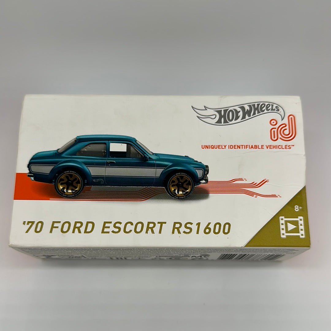 Hot Wheels Boxed Series 1 ID Car - HW Screen Time - ‘70 Ford Escort RS1600