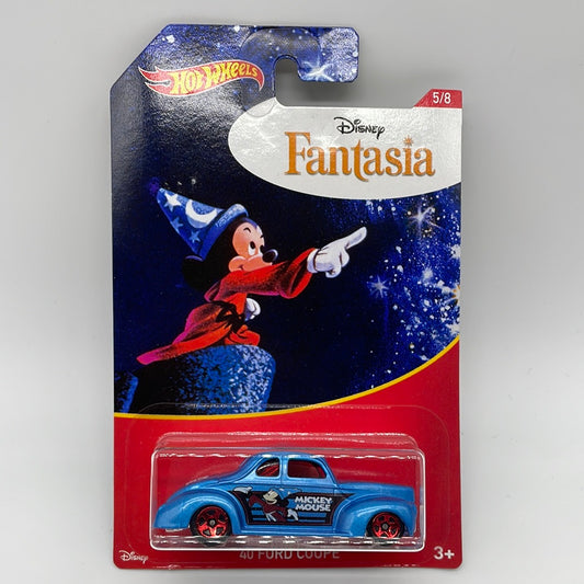 Hot Wheels 2018 Wal Mart Exclusive Disney Series - ‘40 Ford Coupe - Fantasia - # 5/8