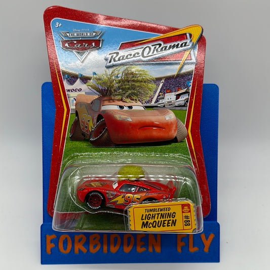 Disney Pixar Cars Movie - Race O Rama - Tumbleweed Lightning McQueen